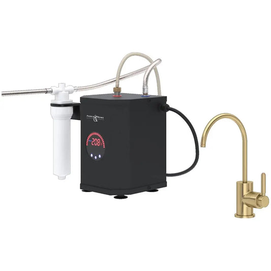 Rohl Lux 0.5 GPM Hot Water Dispenser with Hot Water Filter Tank