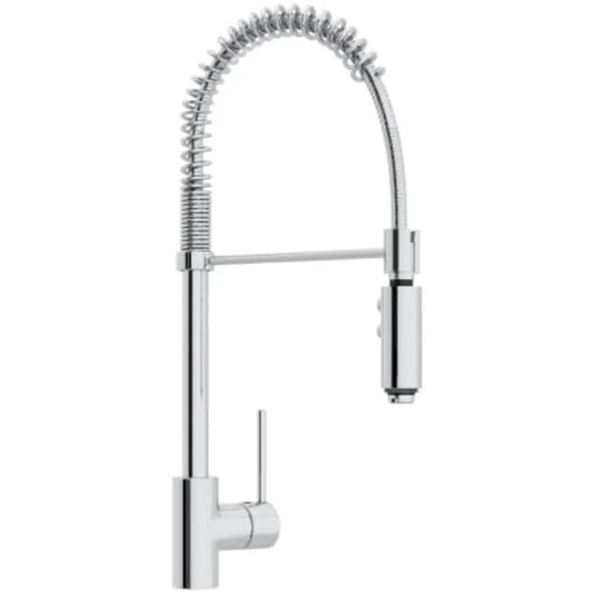 Rohl Pirellone 1.8 GPM Single Hole Pre-Rinse Pull Down Kitchen Faucet