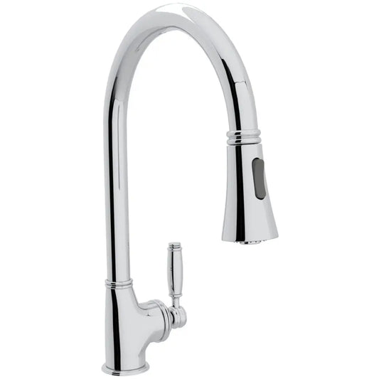Rohl Gotham 1.8 GPM Single Hole Pull Down Kitchen Faucet