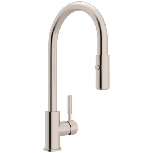 Rohl Lux 1.8 GPM Single Hole Pull Down Kitchen Faucet