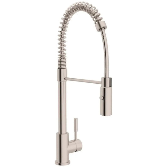 Rohl Lux 1.8 GPM Single Hole Pre-Rinse Pull Down Kitchen Faucet