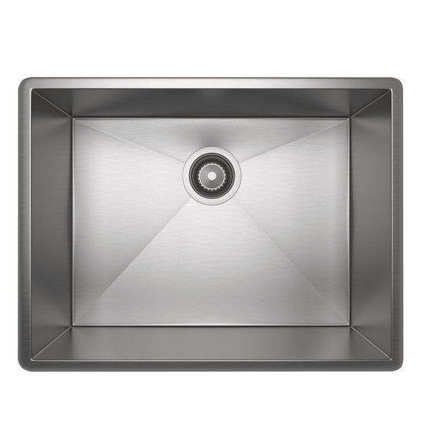Rohl Forze RSS2115SB Single Bowl Undermount Stainless Steel Kitchen Sink