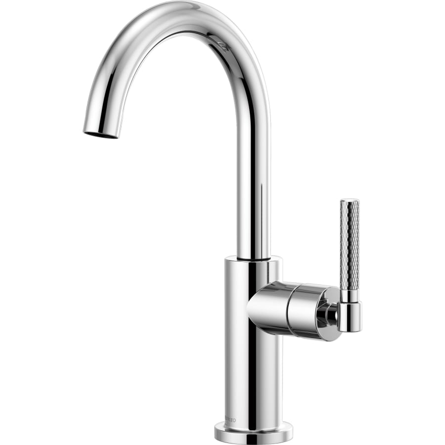 Brizo Litze Single Handle Arc Spout Bar Faucet with Knurled Handle - Includes Lifetime Warranty
