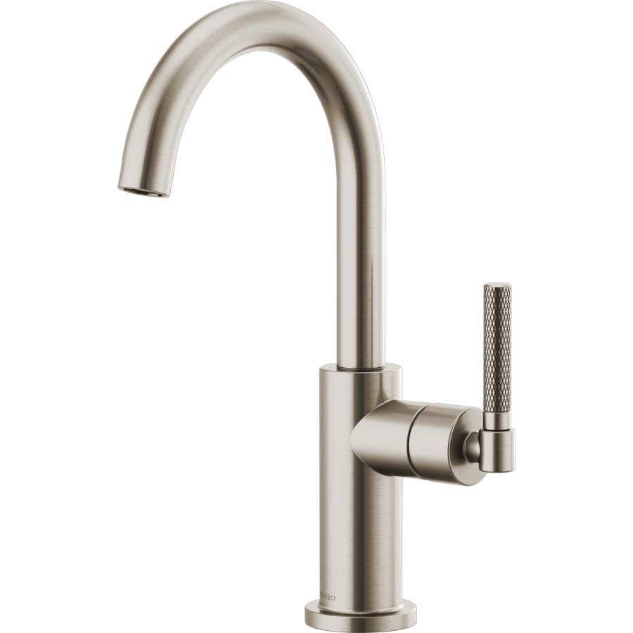 Brizo Litze Single Handle Arc Spout Bar Faucet with Knurled Handle - Includes Lifetime Warranty