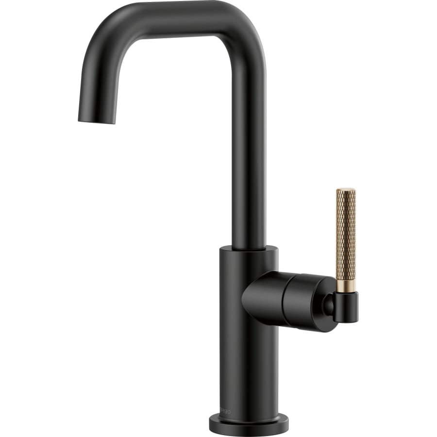 Brizo Litze Single Handle Square Arc Bar Faucet with Knurled Handle - Limited Lifetime Warranty