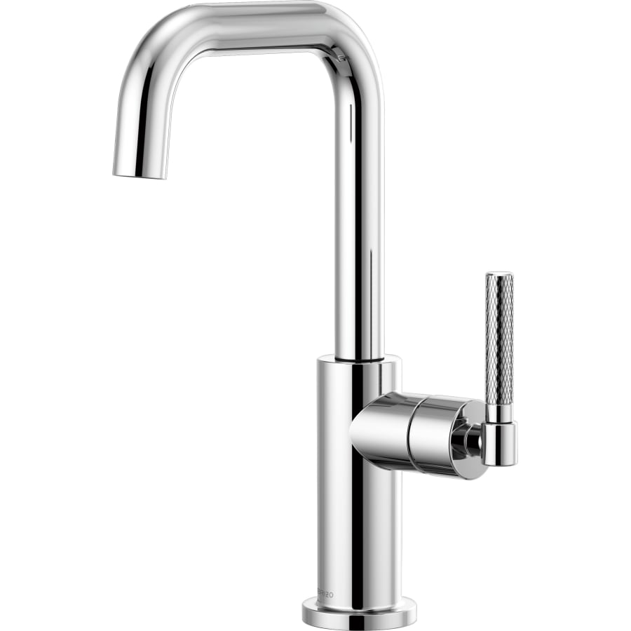 Brizo Litze Single Handle Square Arc Bar Faucet with Knurled Handle - Limited Lifetime Warranty