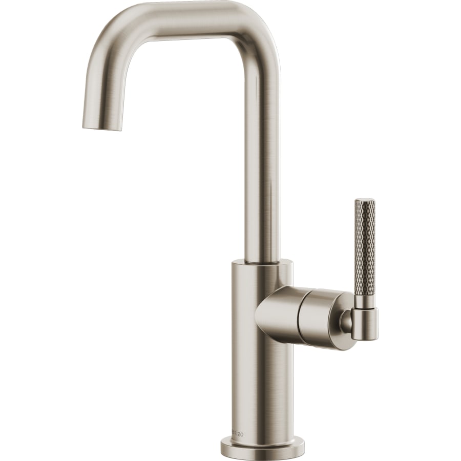 Brizo Litze Single Handle Square Arc Bar Faucet with Knurled Handle - Limited Lifetime Warranty