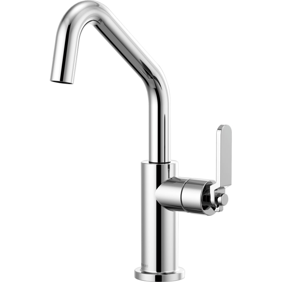 Brizo Litze Single Handle Angled Spout Bar Faucet with Industrial Handle - Limited Lifetime Warranty