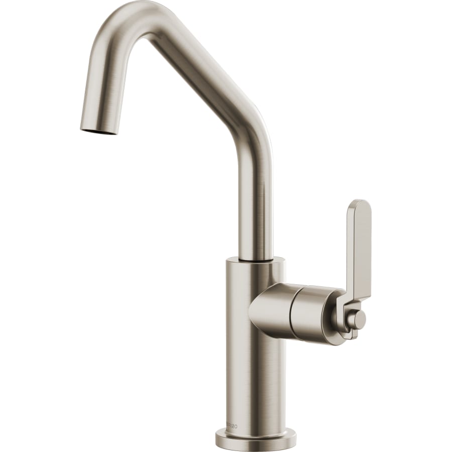 Brizo Litze Single Handle Angled Spout Bar Faucet with Industrial Handle - Limited Lifetime Warranty