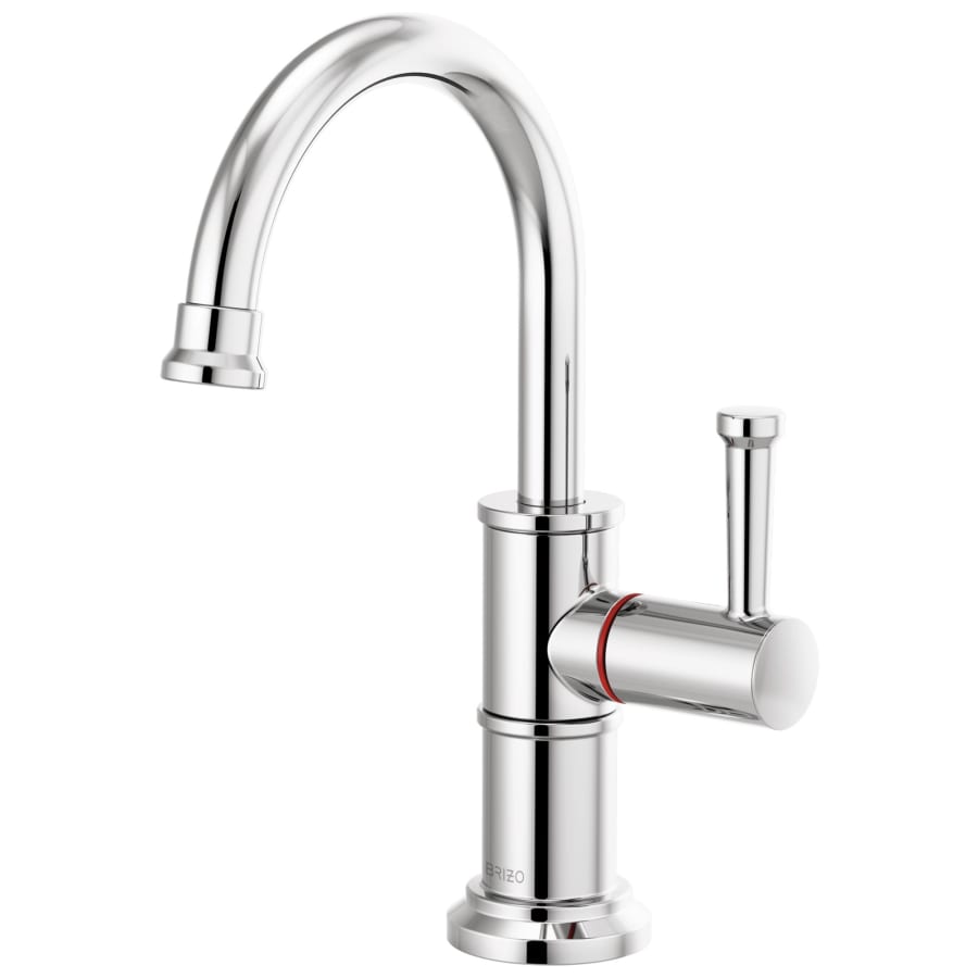 Brizo Artesso 1.0 GPM Single Hole Instant Hot Faucet Water Dispenser with Arc Spout - Less Tank