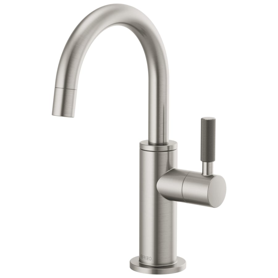 Brizo Litze 1.5 GPM Cold Only Water Dispenser Beverage Faucet with Arc Spout - RO Compatible