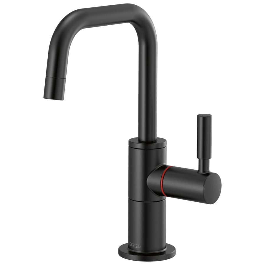 Brizo Odin 1.0 GPM Single Hole Instant Hot Faucet Water Dispenser with Square Spout - Less Tank