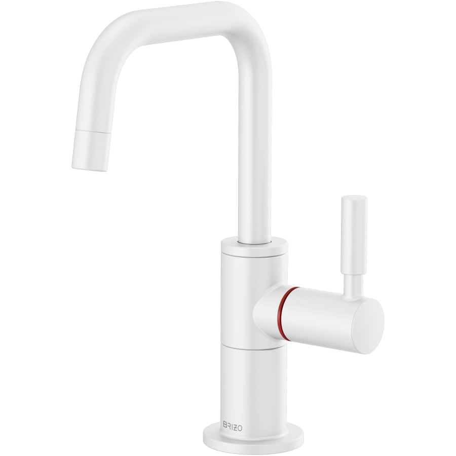 Brizo Odin 1.0 GPM Single Hole Instant Hot Faucet Water Dispenser with Square Spout - Less Tank