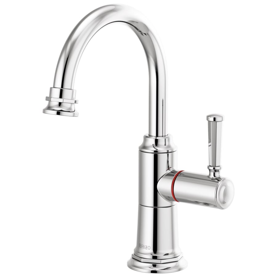 Brizo Rook 1.0 GPM Single Hole Instant Hot Faucet Water Dispenser with Arc Spout - Less Tank