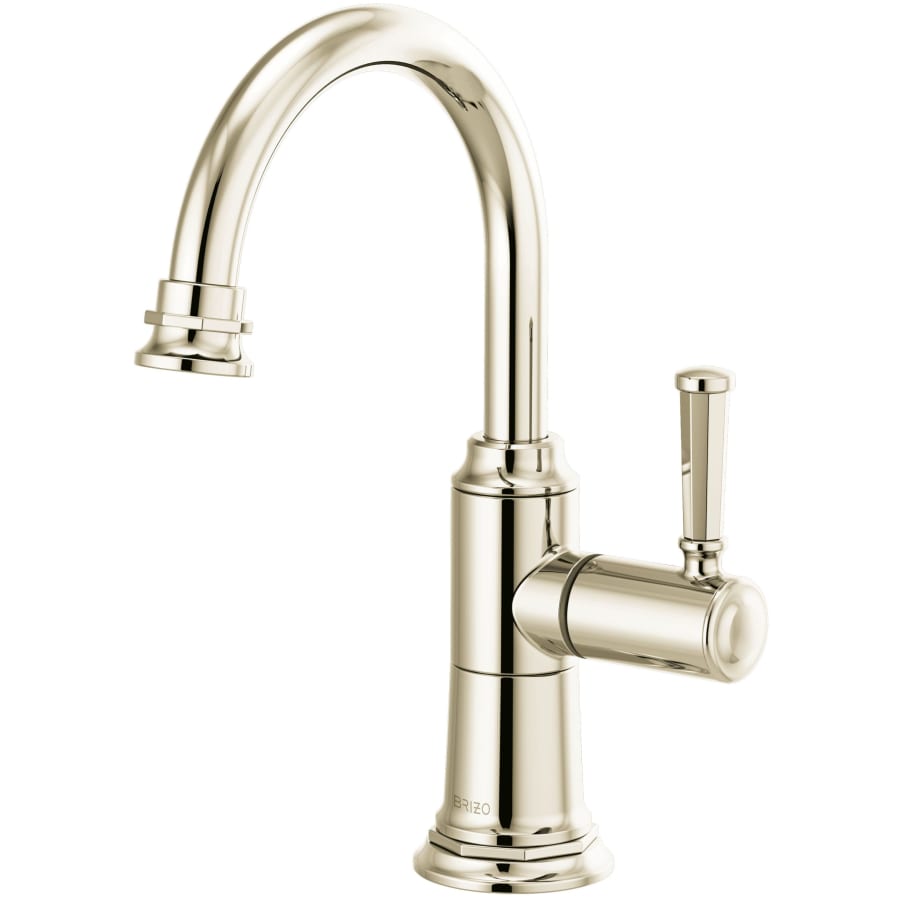 Brizo Rook 1.0 GPM Single Hole Instant Hot Faucet Water Dispenser with Arc Spout - Less Tank