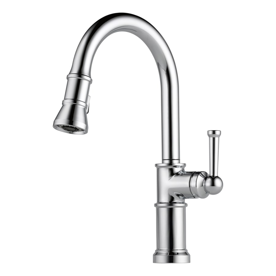 Brizo Artesso 1.8 GPM Single Hole Pull Down Kitchen Faucet with MagneDock - Limited Lifetime Warranty