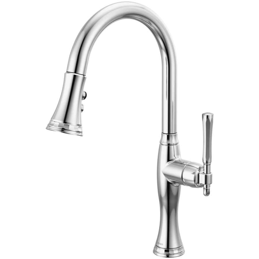 Brizo Tulham 1.8 GPM Single Hole Pull Down Kitchen Faucet with Magnetic Docking Spray Head