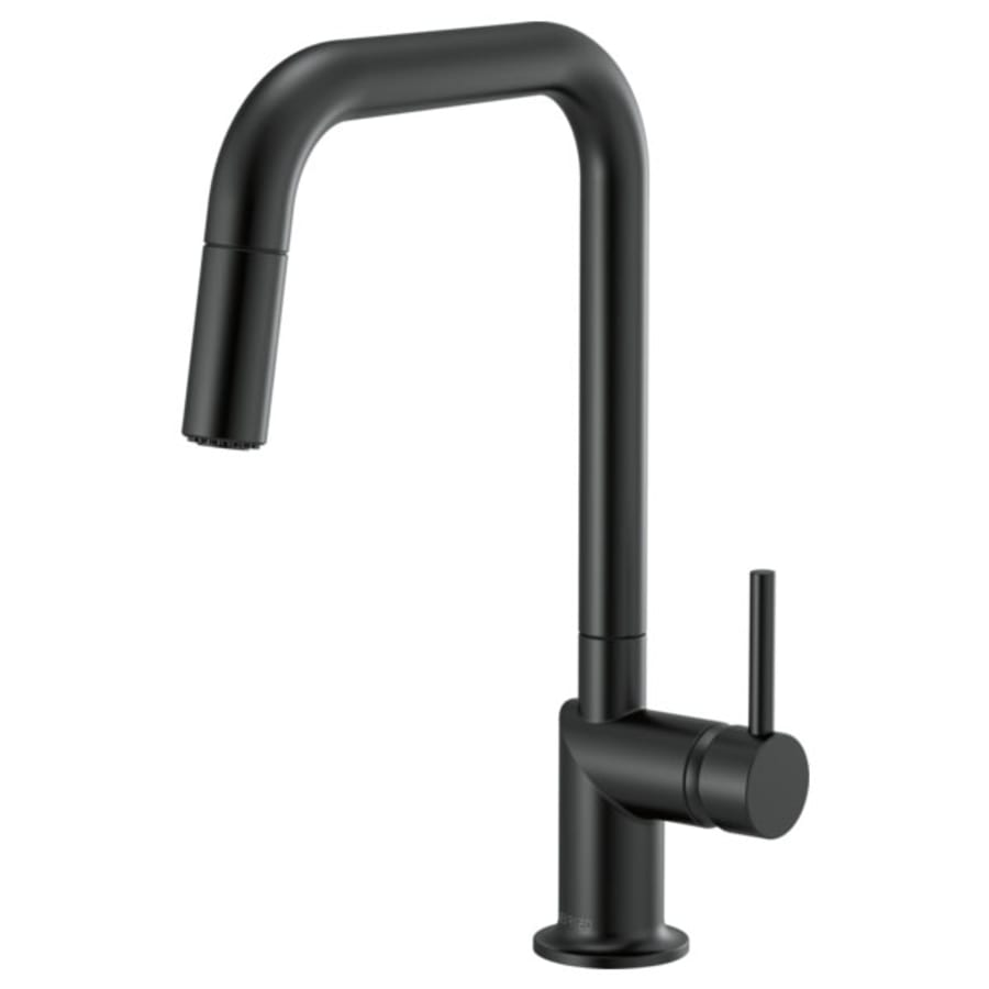 Brizo Odin 1.8 GPM Single Hole Pull Down Kitchen Faucet with Square Spout - Less Handle