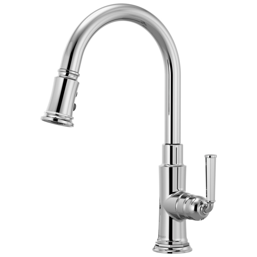 Brizo Rook 1.8 GPM Single Hole Pull Down Kitchen Faucet with MagneDock - Limited Lifetime Warranty