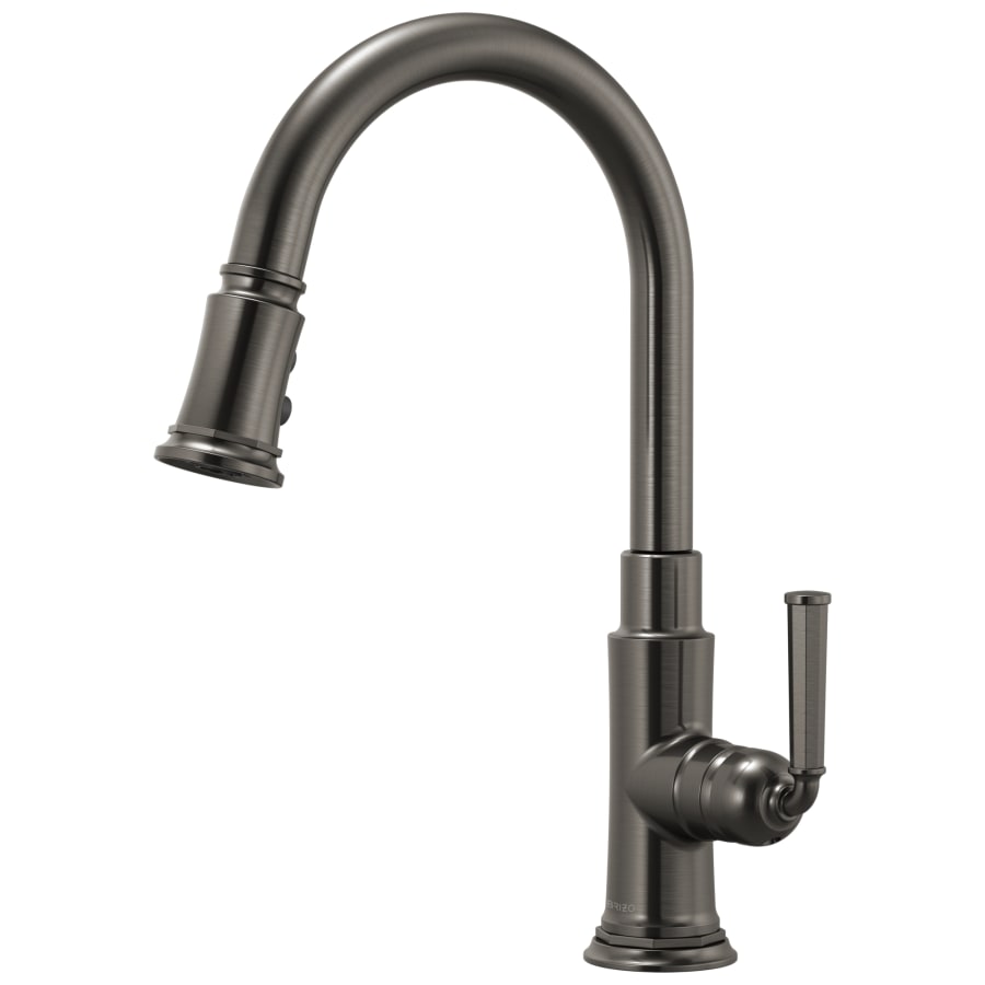 Brizo Rook 1.8 GPM Single Hole Pull Down Kitchen Faucet with MagneDock - Limited Lifetime Warranty