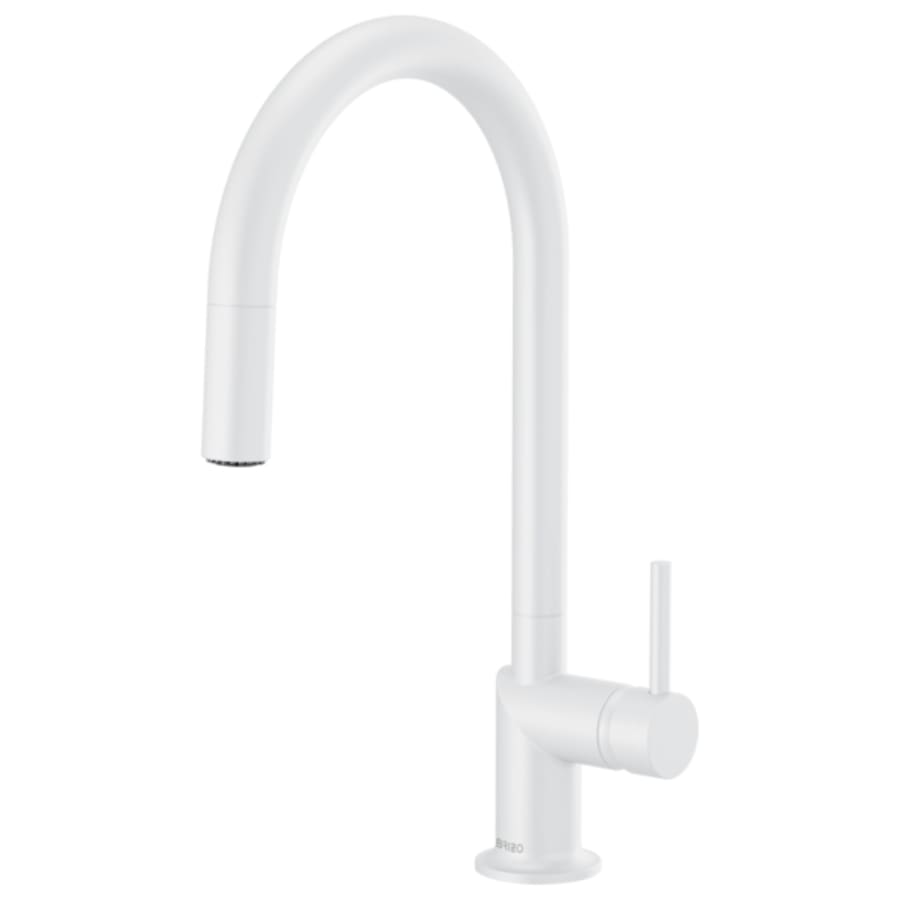 Brizo Odin 1.8 GPM Single Hole Pull Down Kitchen Faucet with Arc Spout - Less Handle