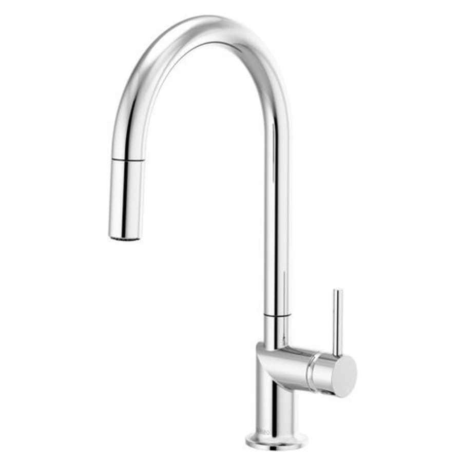 Brizo Odin 1.8 GPM Single Hole Pull Down Kitchen Faucet with Arc Spout - Less Handle