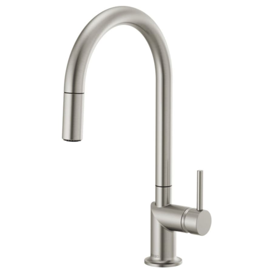 Brizo Odin 1.8 GPM Single Hole Pull Down Kitchen Faucet with Arc Spout - Less Handle