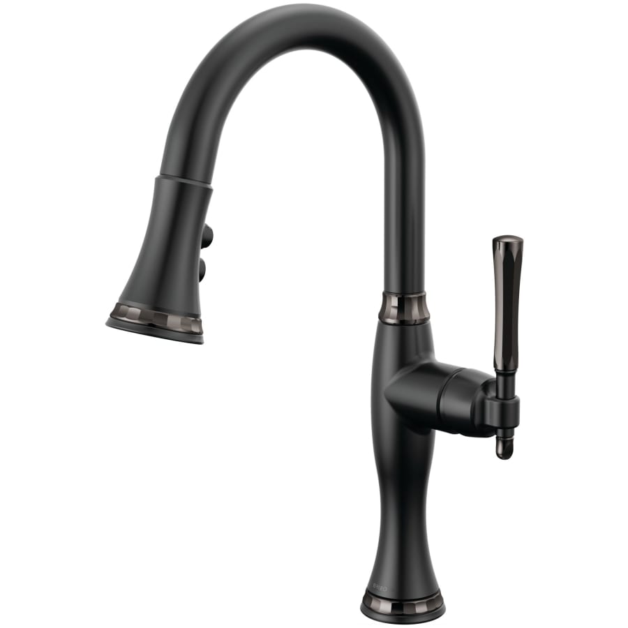 Brizo Tulham 1.8 GPM Single Hole Pull Down Prep Kitchen Faucet with Magnetic Docking Spray Head