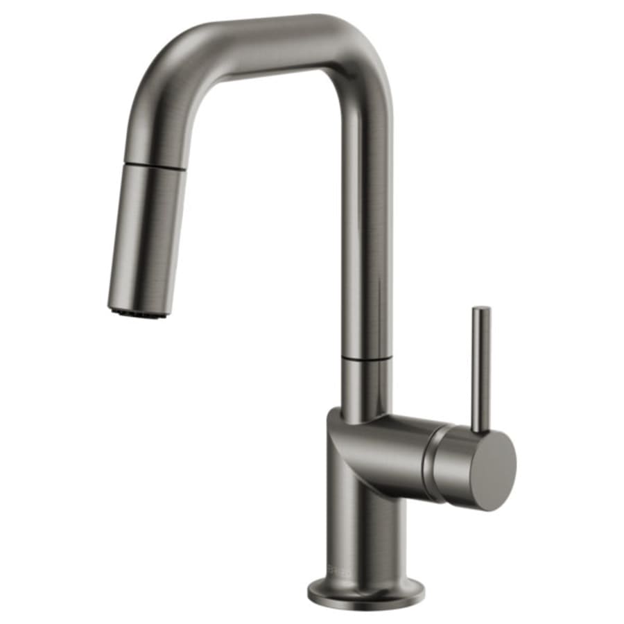 Brizo Odin 1.8 GPM Single Hole Pull Down Bar Faucet with Square Spout - Less Handle