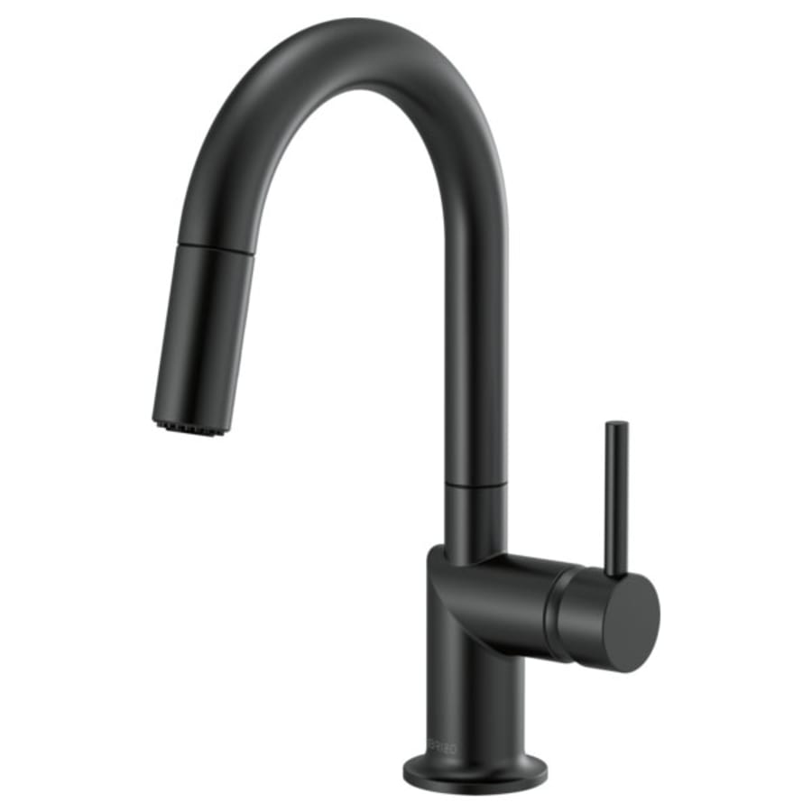Brizo Odin 1.8 GPM Single Hole Pull Down Bar Faucet with Arc - Less Handle