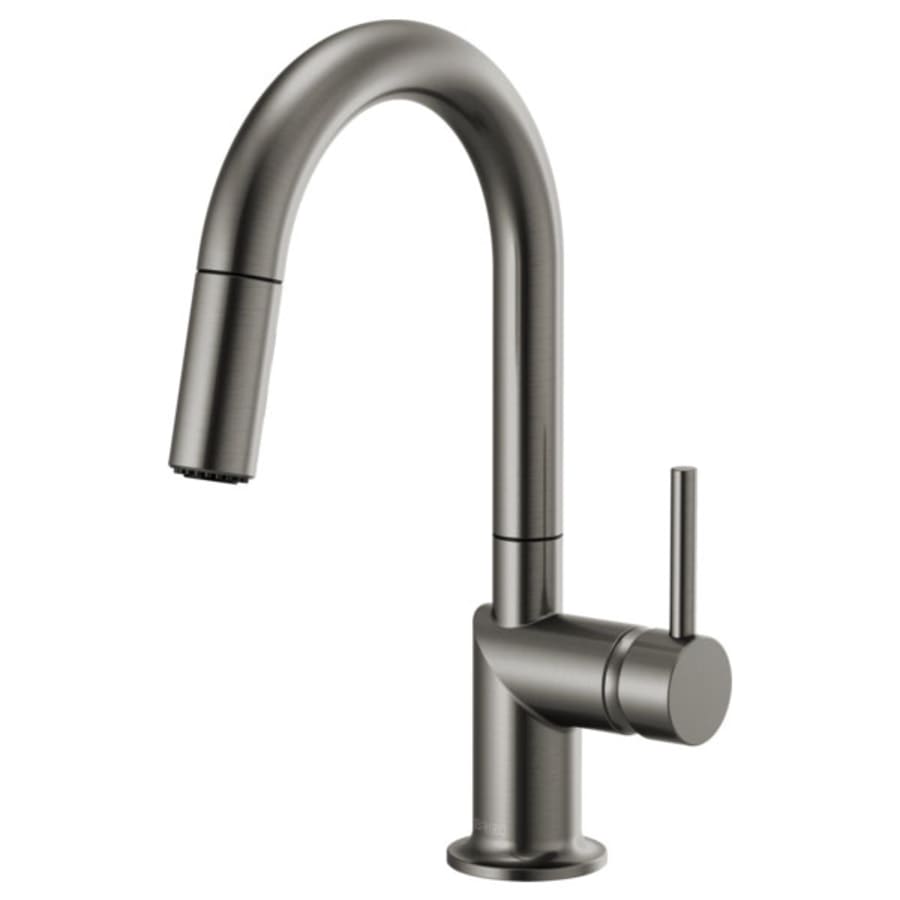 Brizo Odin 1.8 GPM Single Hole Pull Down Bar Faucet with Arc - Less Handle