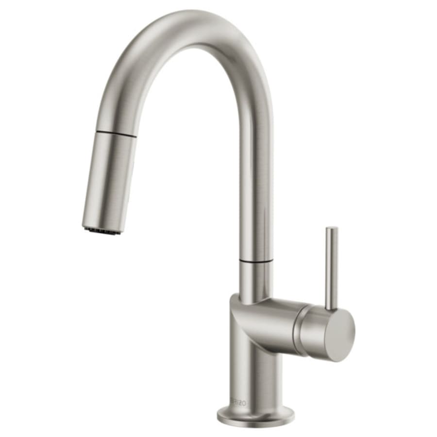Brizo Odin 1.8 GPM Single Hole Pull Down Bar Faucet with Arc - Less Handle