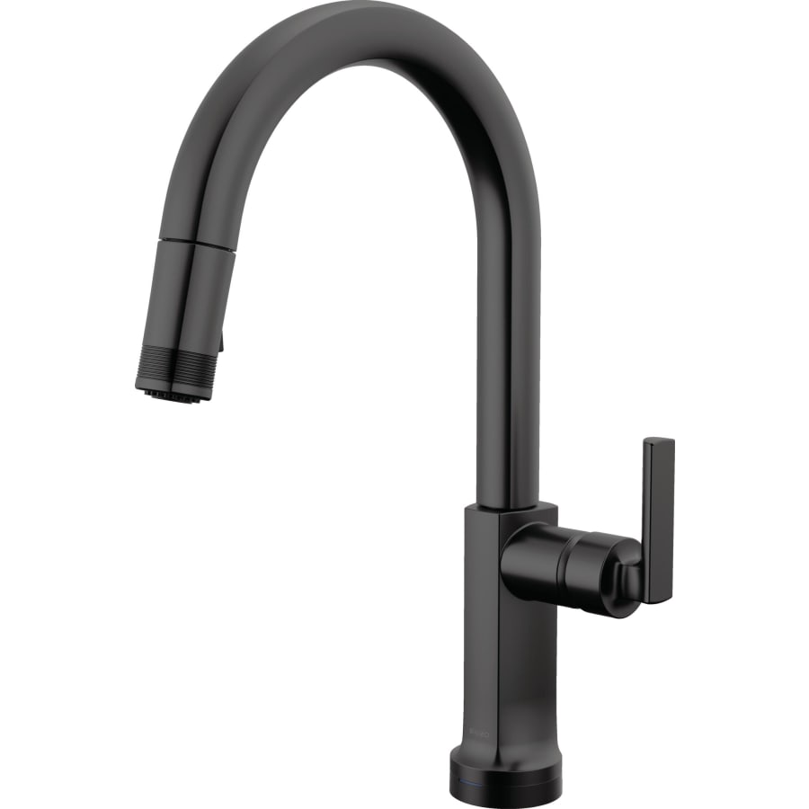 Brizo Kintsu 1.8 GPM Single Hole Pull Down Kitchen Faucet with On/Off Touch Activation and Arc Spout - Less Handle