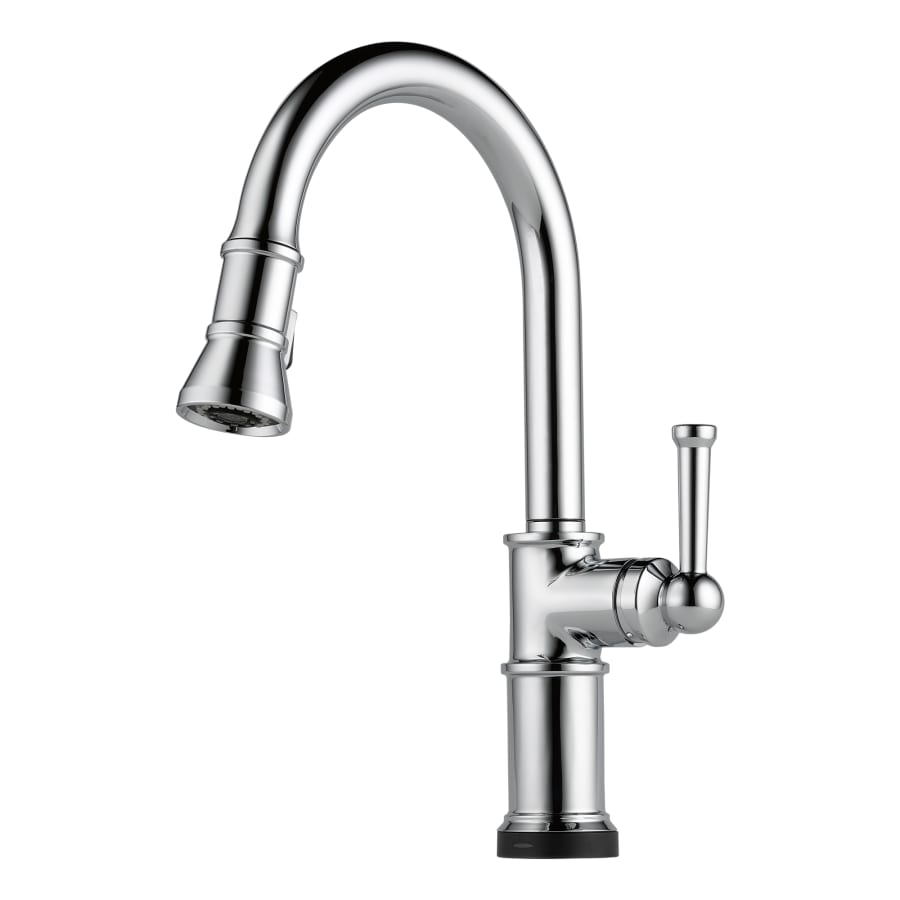 Brizo Artesso Pull-Down Kitchen Faucet with On/Off Touch Activation and Magnetic Docking Spray Head - Limited Lifetime Warranty (5 Year on Electronic Parts)