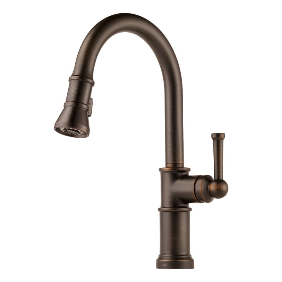 Brizo Artesso Pull-Down Kitchen Faucet with On/Off Touch Activation and Magnetic Docking Spray Head - Limited Lifetime Warranty (5 Year on Electronic Parts)