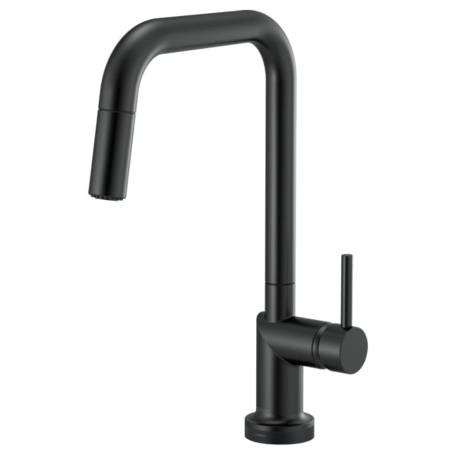 Brizo Odin 1.8 GPM Single Hole Pull Down Kitchen Faucet with On/Off Touch Activation and Square Spout - Less Handle