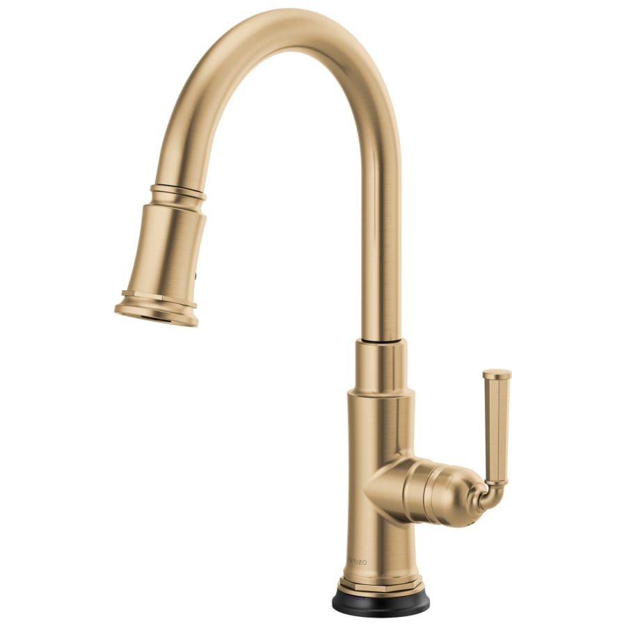 Brizo Rook 1.8 GPM Single Hole Pull Down Kitchen Faucet with MagneDock and SmartTouch - Limited Lifetime Warranty (5 Year on Electronic Parts)
