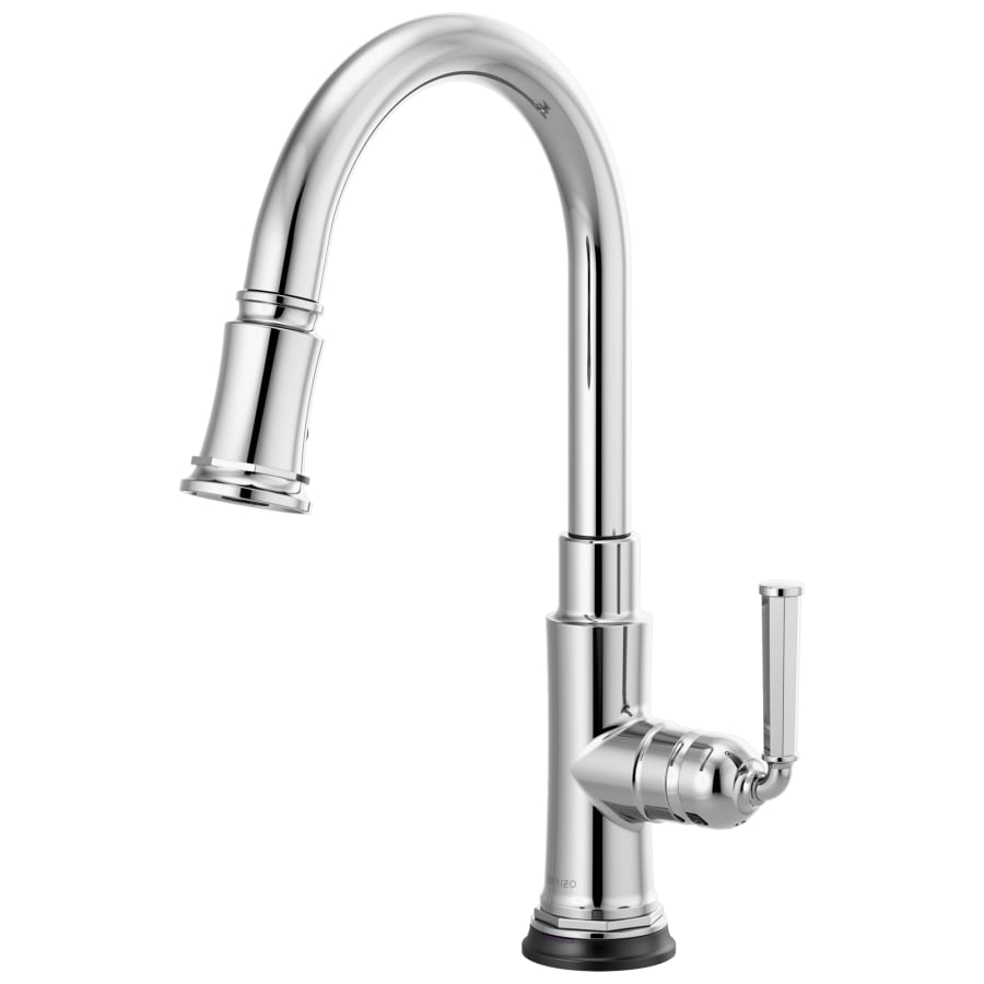 Brizo Rook 1.8 GPM Single Hole Pull Down Kitchen Faucet with MagneDock and SmartTouch - Limited Lifetime Warranty (5 Year on Electronic Parts)