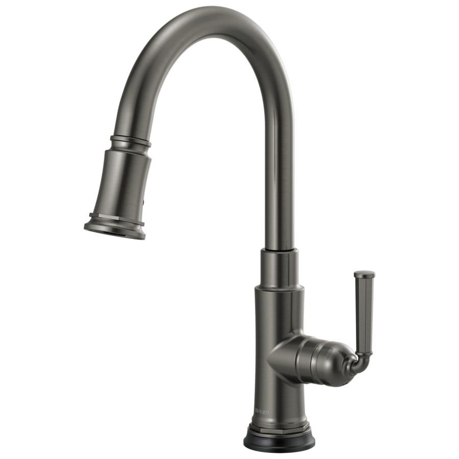 Brizo Rook 1.8 GPM Single Hole Pull Down Kitchen Faucet with MagneDock and SmartTouch - Limited Lifetime Warranty (5 Year on Electronic Parts)
