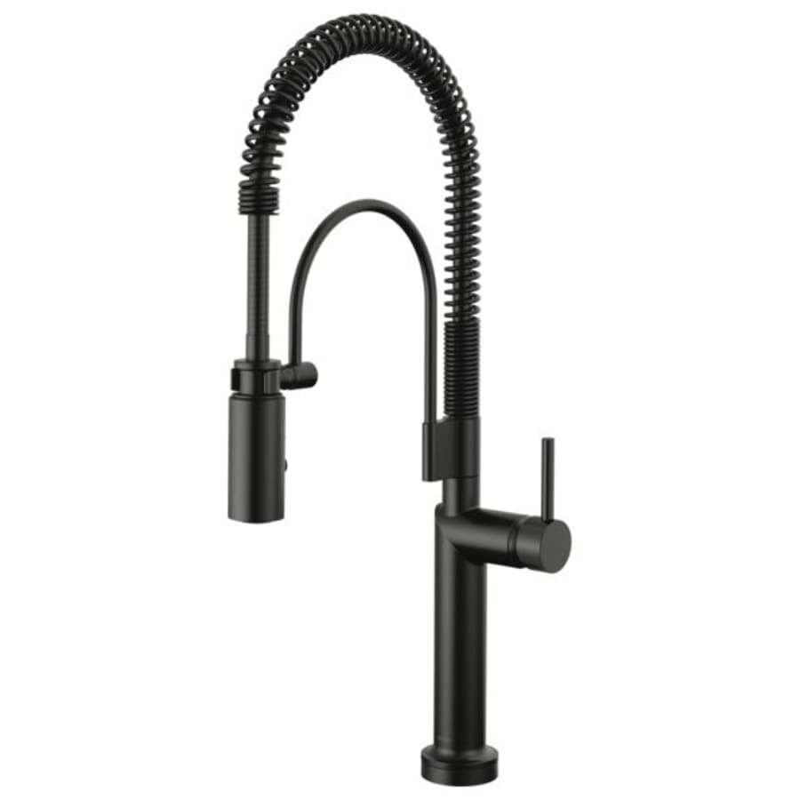 Brizo Odin 1.8 GPM Semi-Professional Kitchen Faucet with On/Off Touch Activation and Two-function Wand - Less Handle
