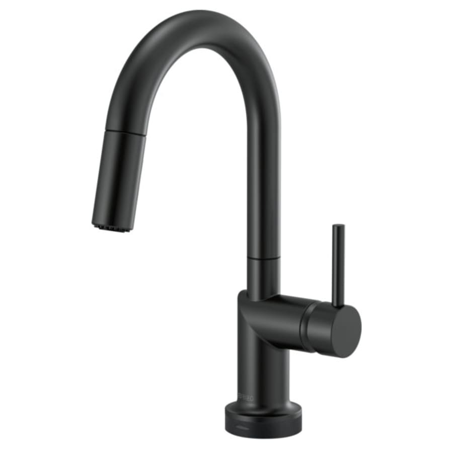 Brizo Odin 1.8 GPM Single Hole Pull Down Bar Faucet with On/Off Touch Activation and Arc Spout - Less Handle