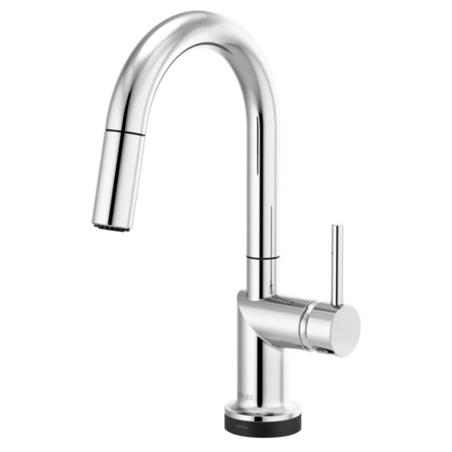 Brizo Odin 1.8 GPM Single Hole Pull Down Bar Faucet with On/Off Touch Activation and Arc Spout - Less Handle