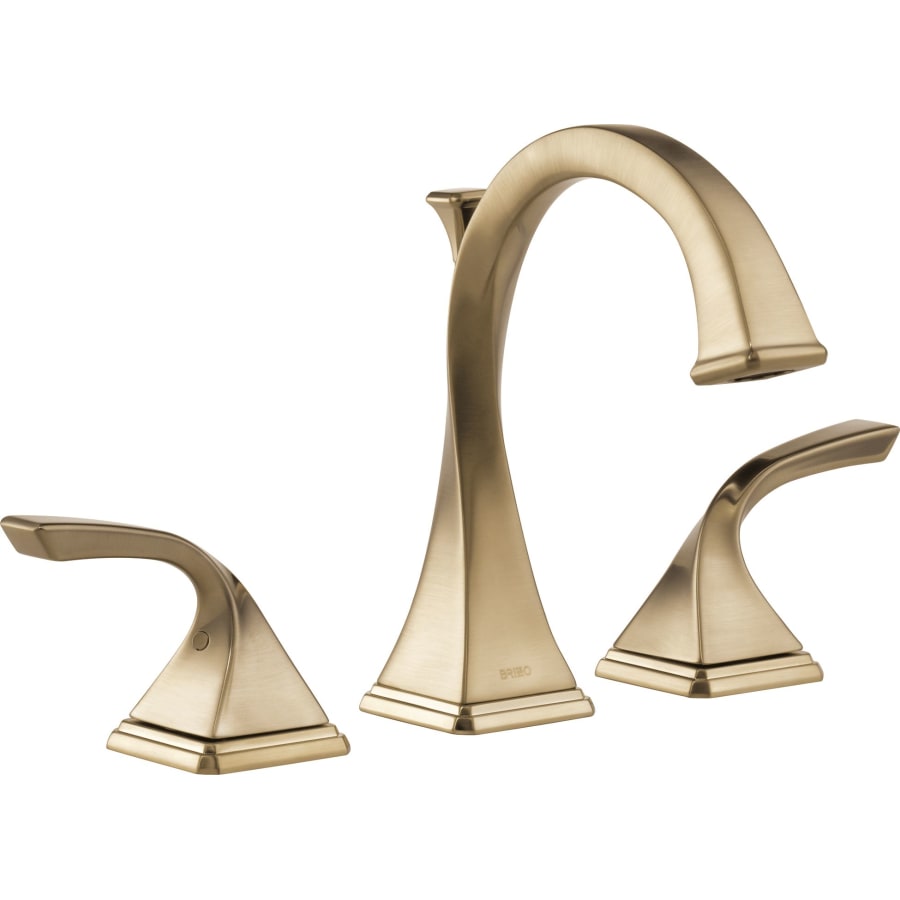 Brizo Virage Widespread Bathroom Faucet with Pop-Up Drain Assembly - Limited Lifetime Warranty