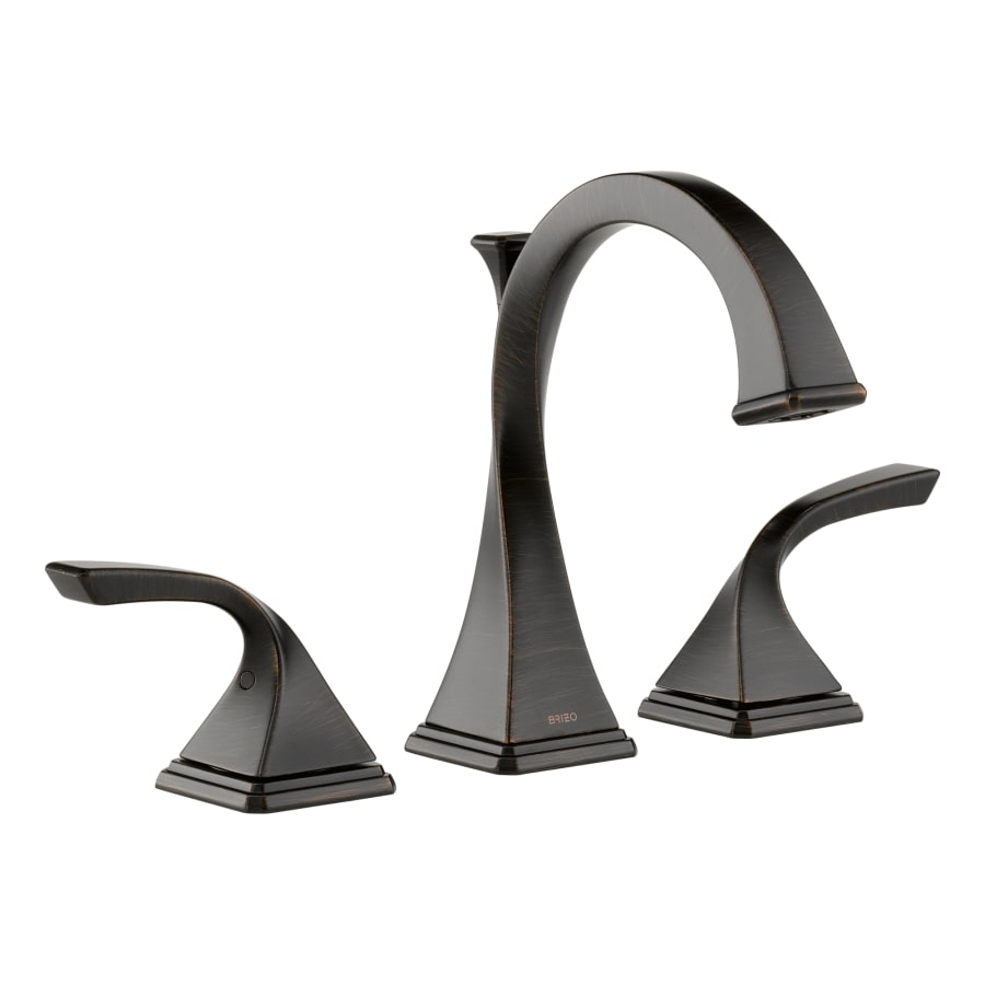 Brizo Virage Widespread Bathroom Faucet with Pop-Up Drain Assembly - Limited Lifetime Warranty