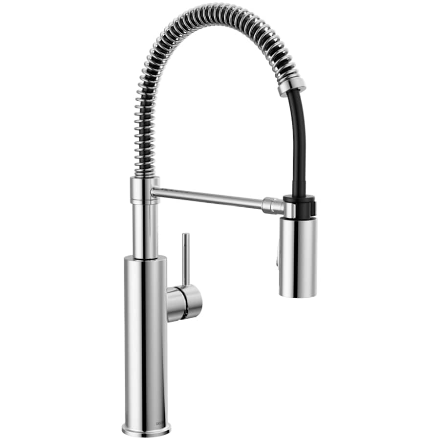 Delta Antoni 1.8 GPM Single Hole Pre-Rinse Pull Down Kitchen Faucet - Includes Escutcheon