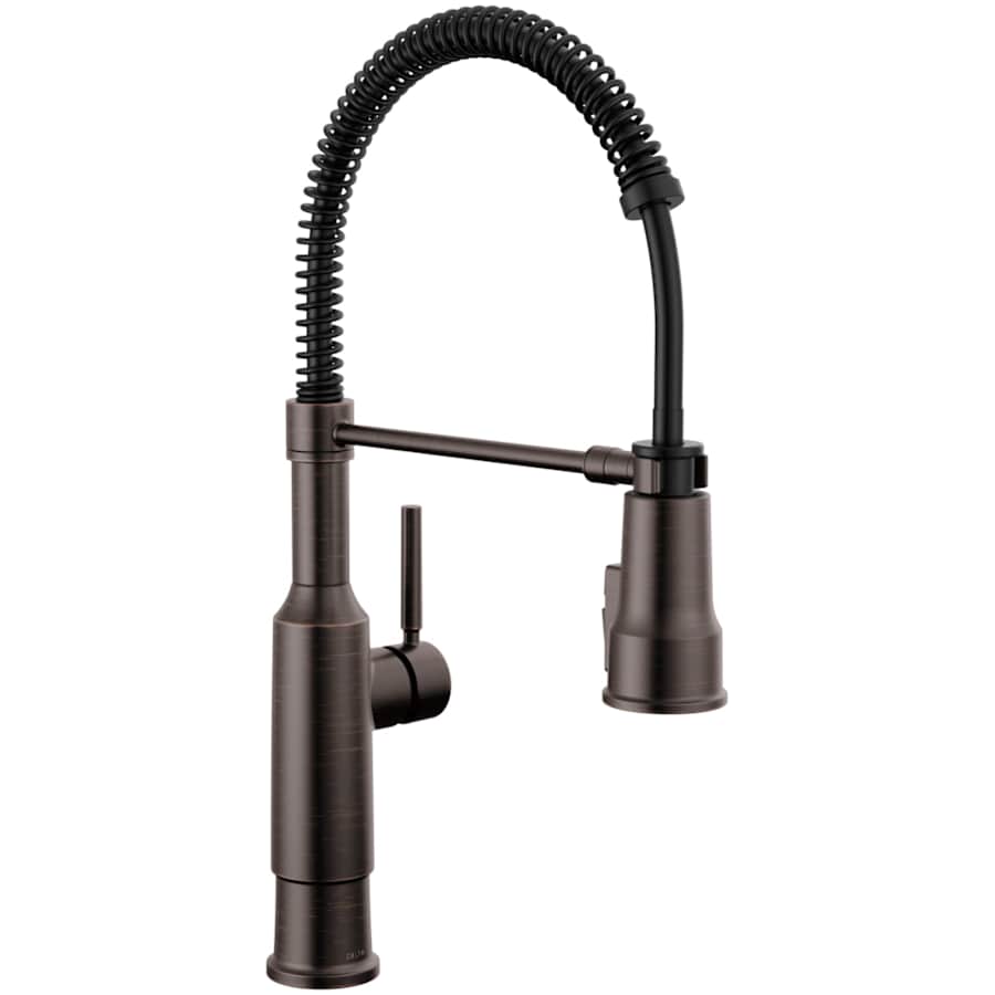 Delta Theodora 1.8 GPM Single Hole Pre-Rinse Pull Down Kitchen Faucet - Includes Escutcheon