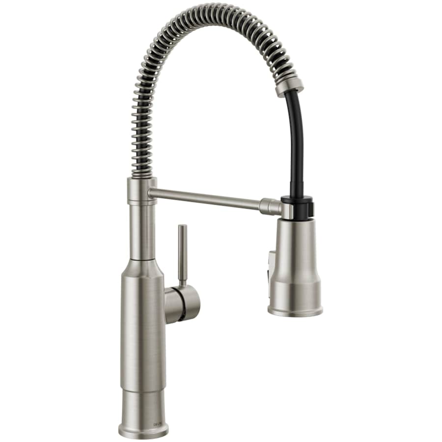 Delta Theodora 1.8 GPM Single Hole Pre-Rinse Pull Down Kitchen Faucet - Includes Escutcheon