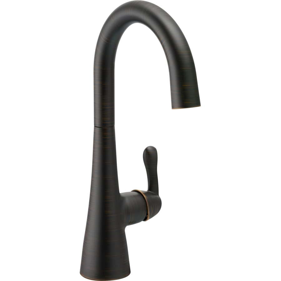 Delta Transitional Single Handle Bar Faucet with Swivel Spout