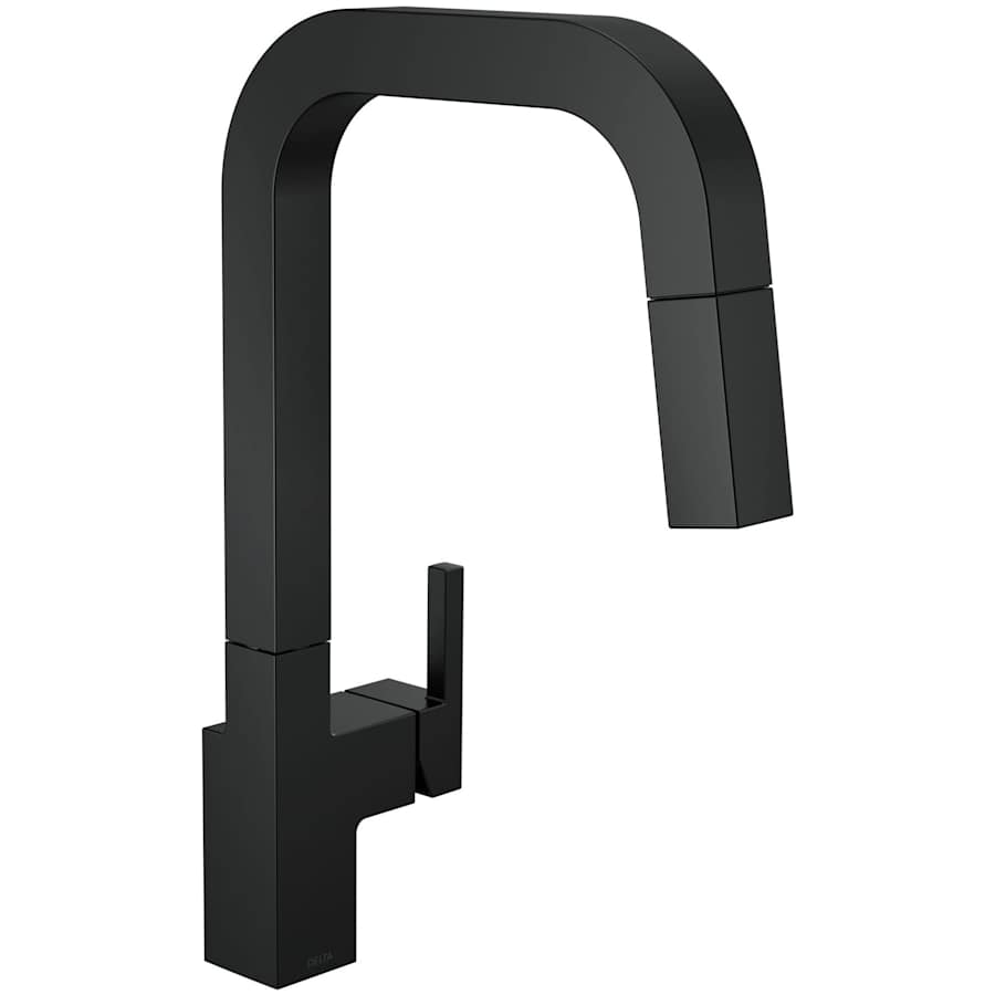 Delta Junction 1.8 GPM Single Hole Pull Down Kitchen Faucet With MagnaTite and Touch-Clean Technology