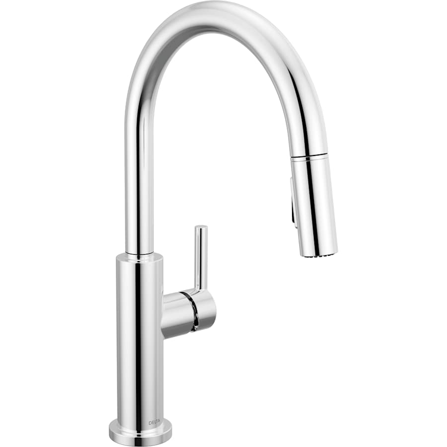 Delta Nicoli 1.8 GPM Single Hole Pull Down Kitchen Faucet - Includes Escutcheon
